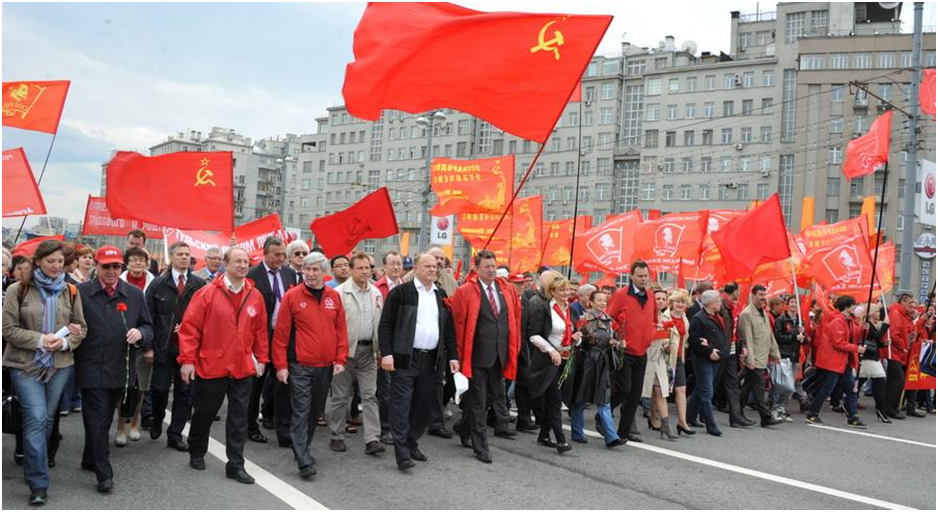 А сейчас таких митингов и демонстраций нет!