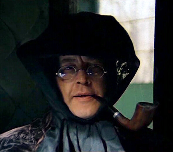 Кадр из сериала СССР Масленникова о Холмсе и Ватсоне