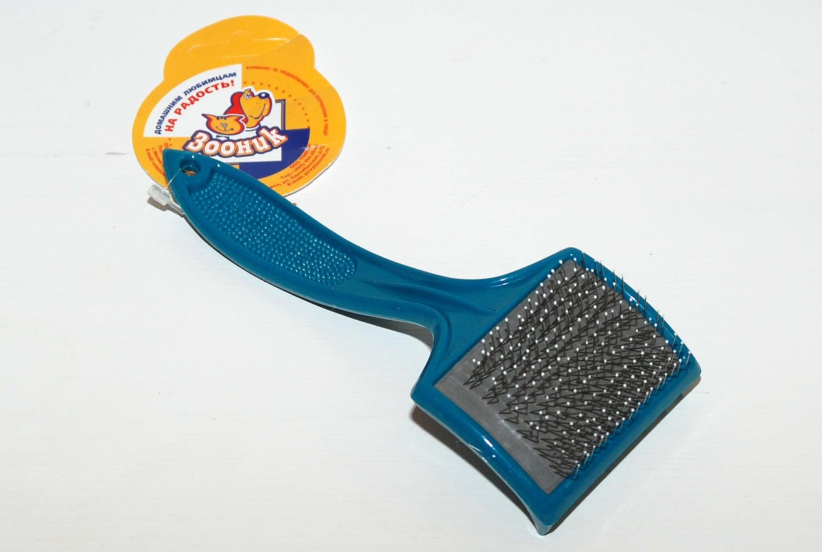 Щётка для вычесывания животных, пуходёрка