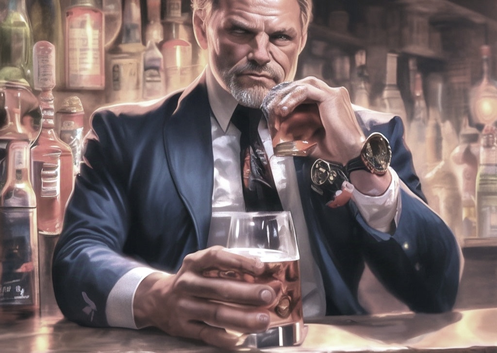 Примерно так, по их рассказам, выглядят успешные алкаши, а если узнать их получше, то там будет совсем другая картина 