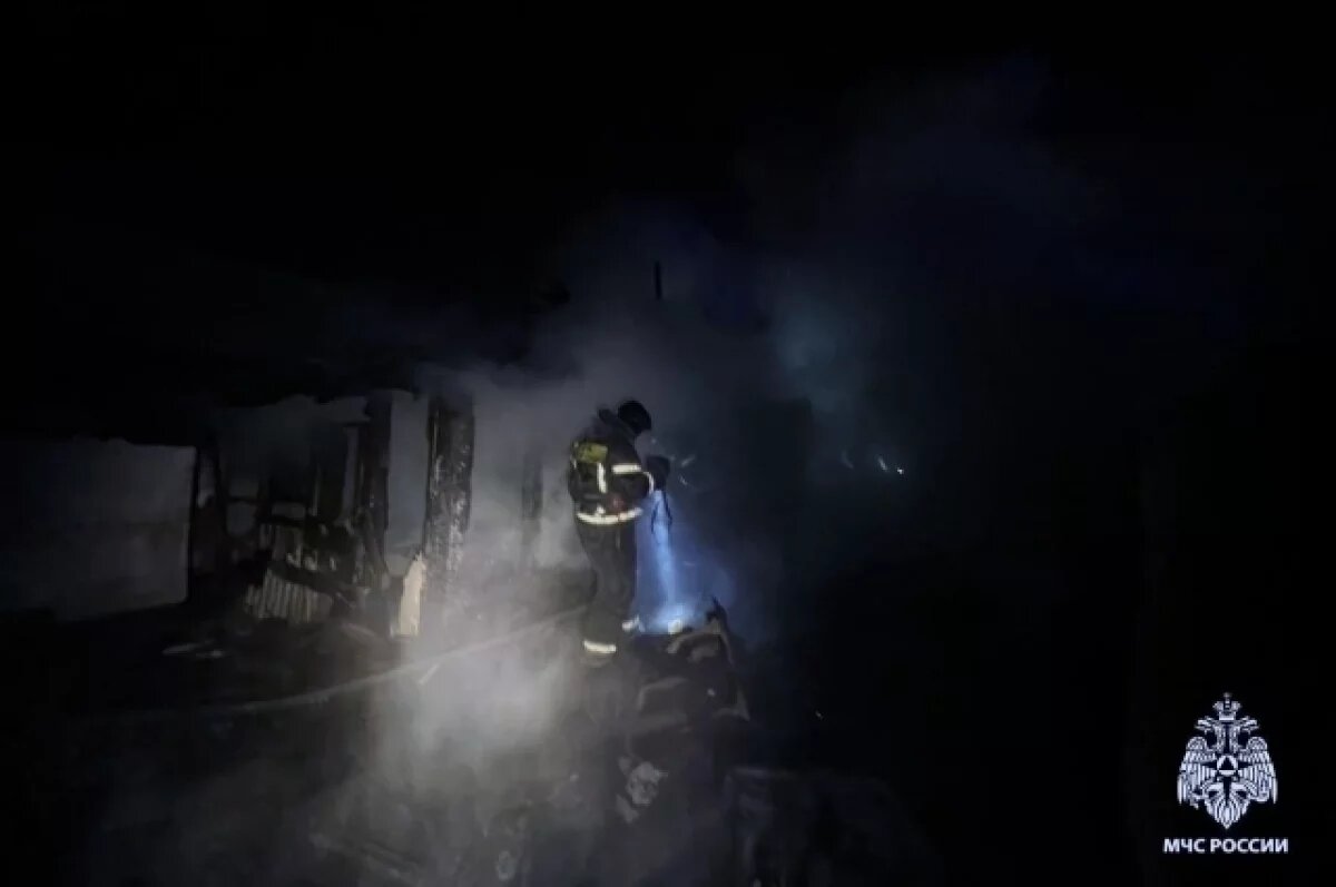    69-летний новосибирец погиб в пожаре в бане в Заельцовском районе