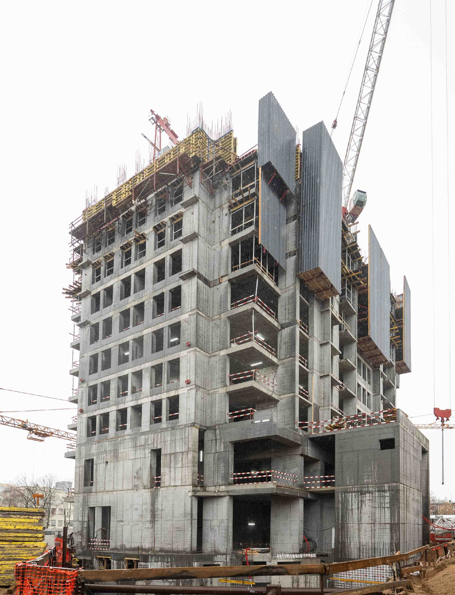 Ход строительства небоскрёба THE FIVE 