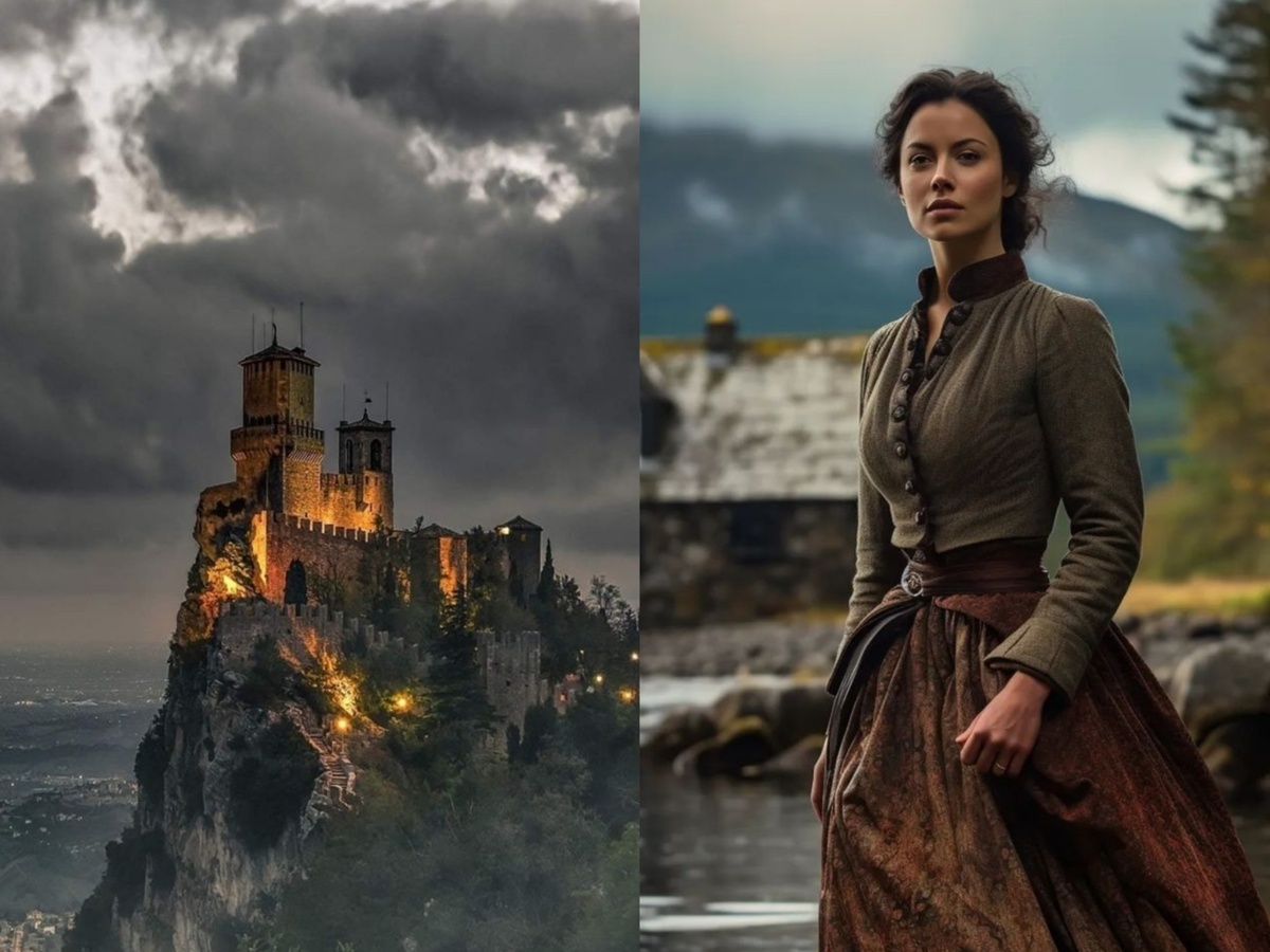 Замок шляпника Броуди, конечно, помельче и помрачнее. Но красотка Мэри могла бы выглядеть именно так 