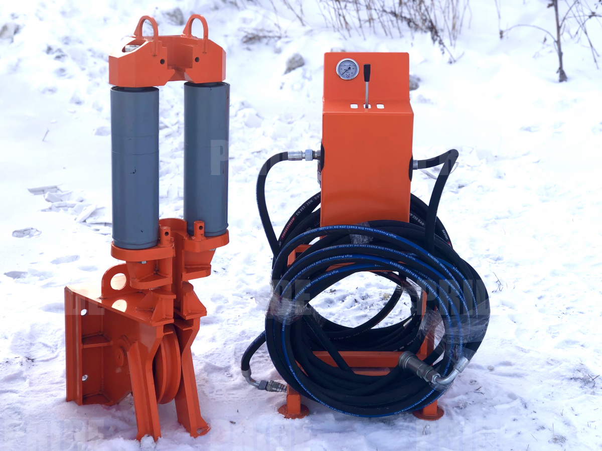 Тросовый разрушитель труб