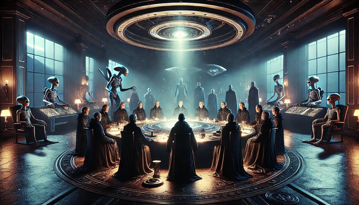 Тайное собрание.