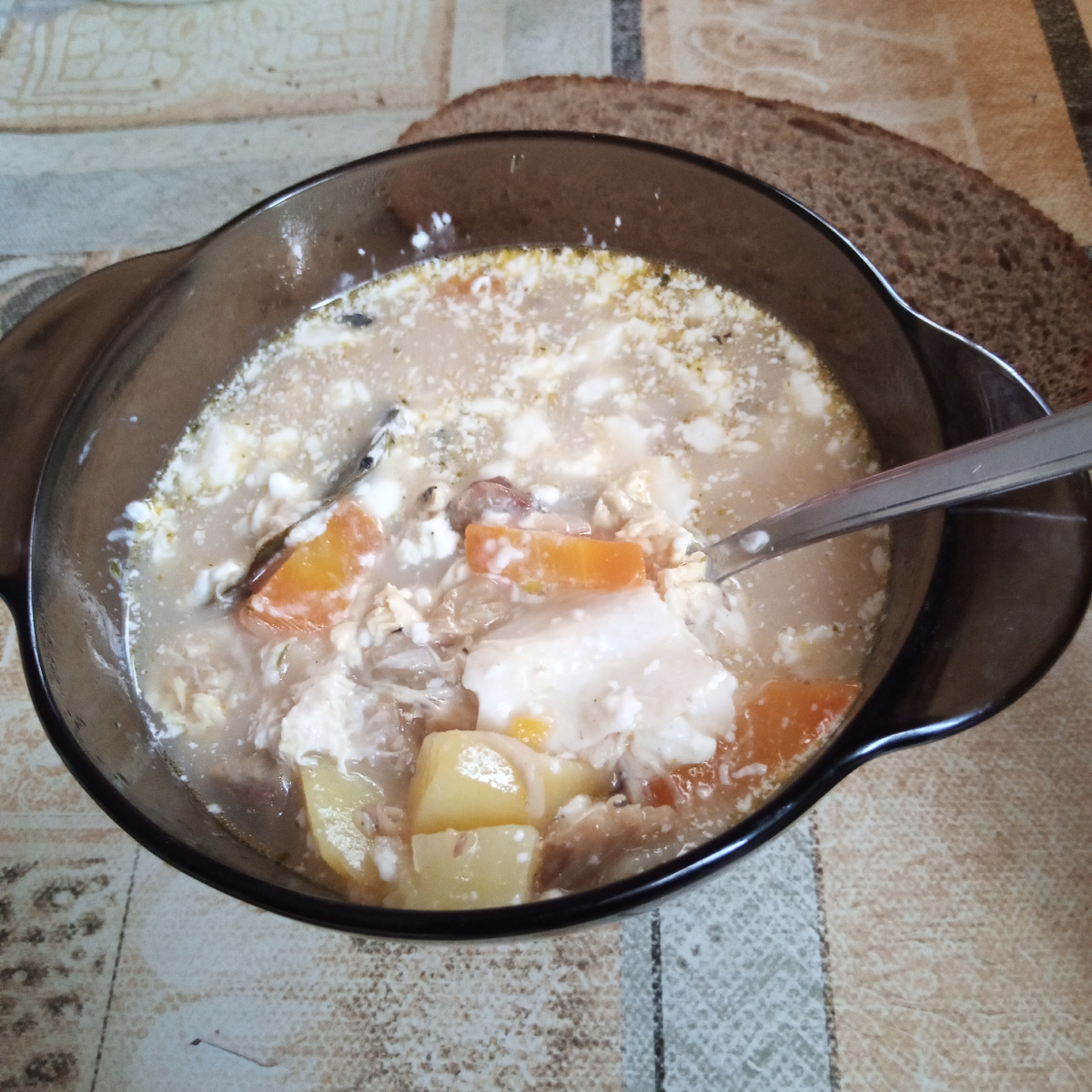 Уха из консервы.