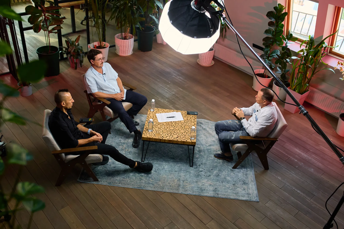 Съемки в офисе Клерк.ру / Фото Игорь Дикин  
