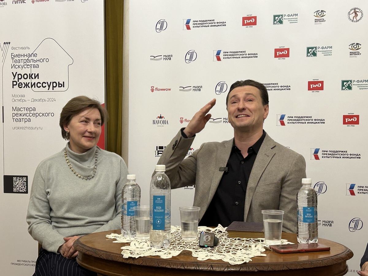 Лариса Лембитовна Вильясте и Сергей Витаьевич Безруков. Фото: Art&Culture Дзен.