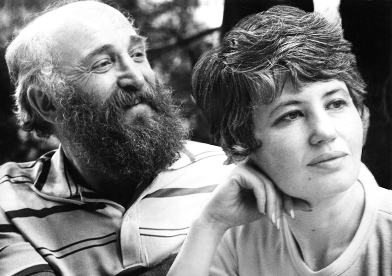 Герш Будкер и Алла Мелик-Пашаева. Фото: Wikipedia