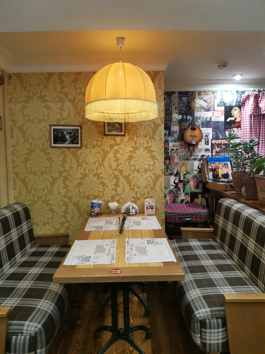 Кафе "Вереничная №1". Москва, 2024 г. 