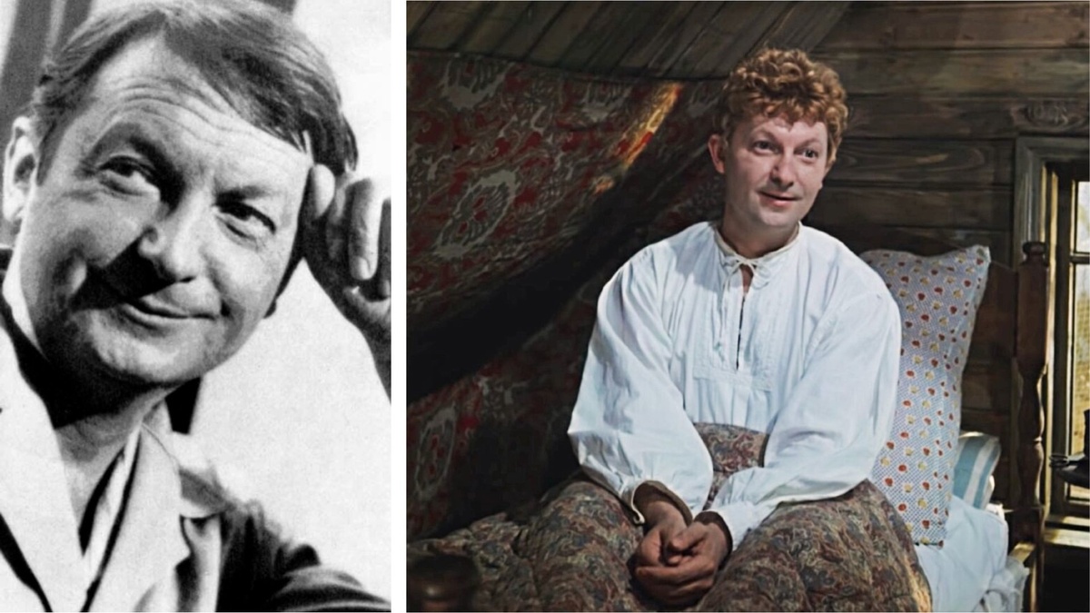 Георгий Михайлович Вицин. Кадр из кинофильма «Женитьба Бальзаминова»