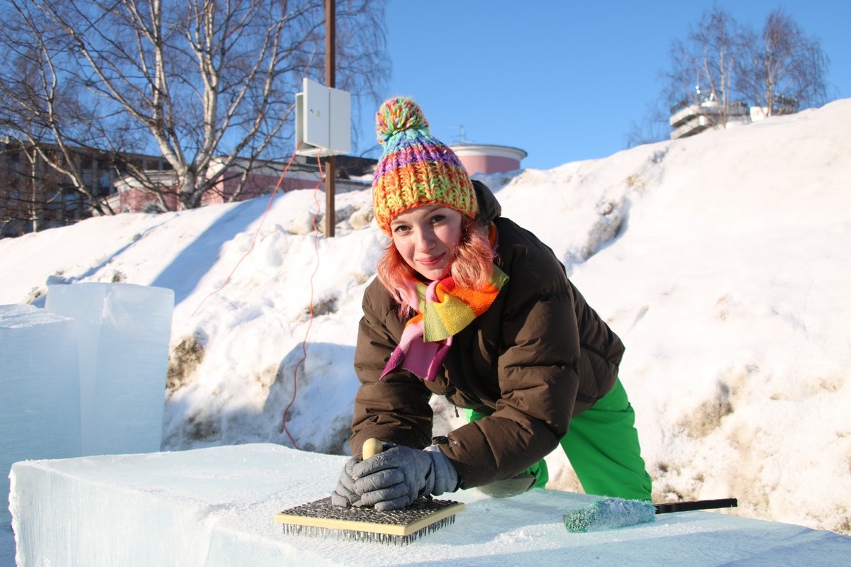    Старт конкурса снежных и ледовых скульптур в Петрозаводске. Фото: ИА "Республика"/ Максим Смирнов