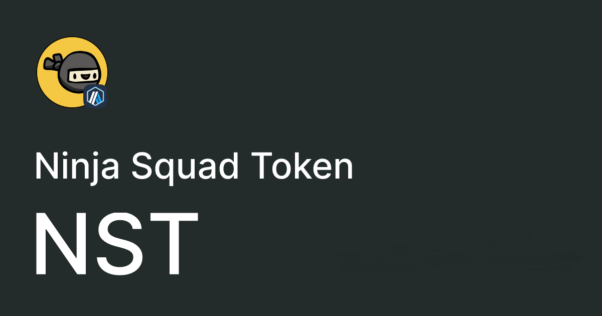 NINJA SQUAD TOKEN: КАК И ГДЕ КУПИТЬ КРИПТОВАЛЮТУ NST COIN ЗА РУБЛИ ИЛИ USDT? ЛИСТИНГ $NST ТОКЕНА