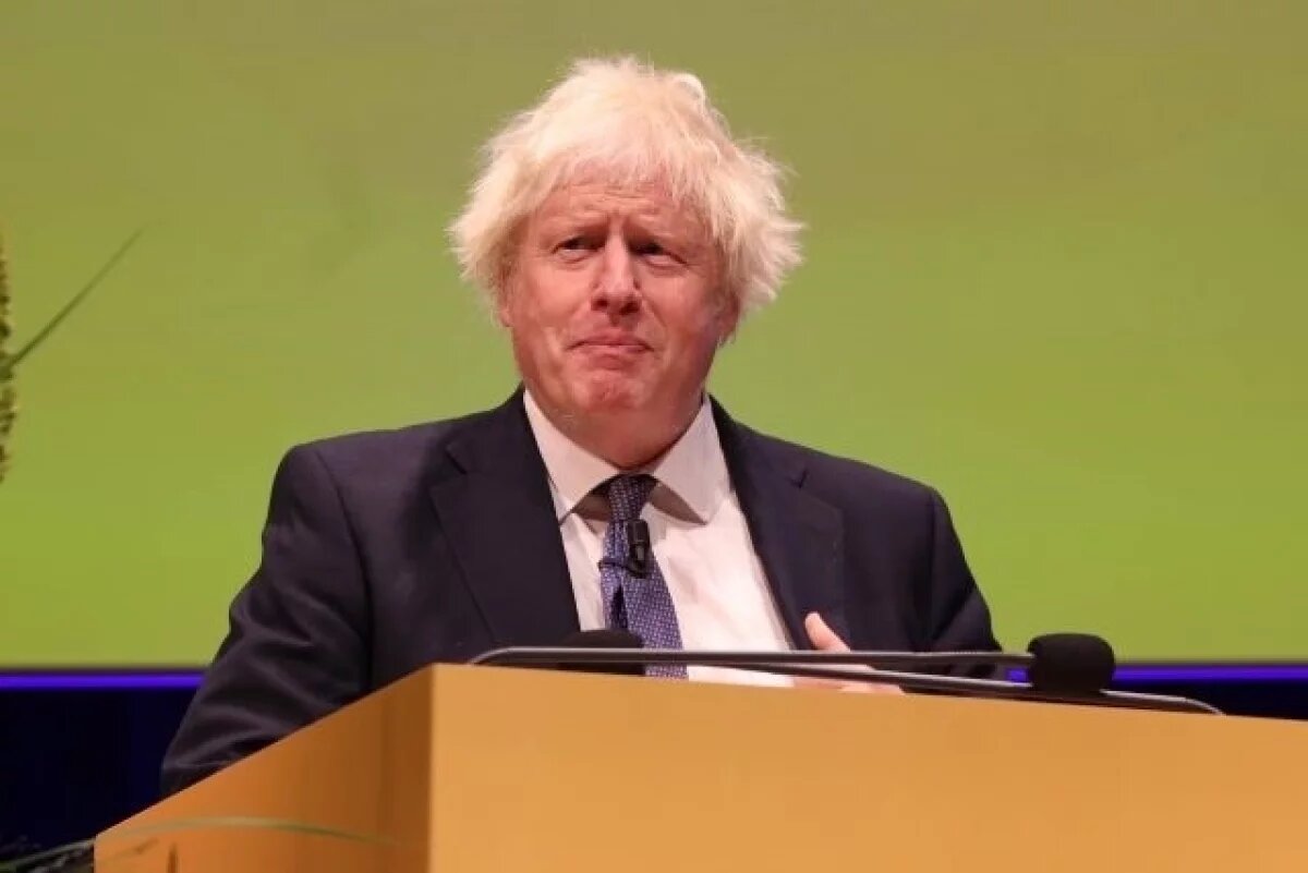    Борис Джонсон.