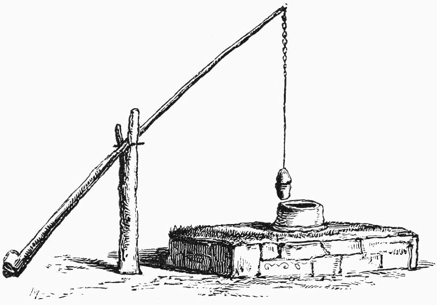 Рисунок шадуфа