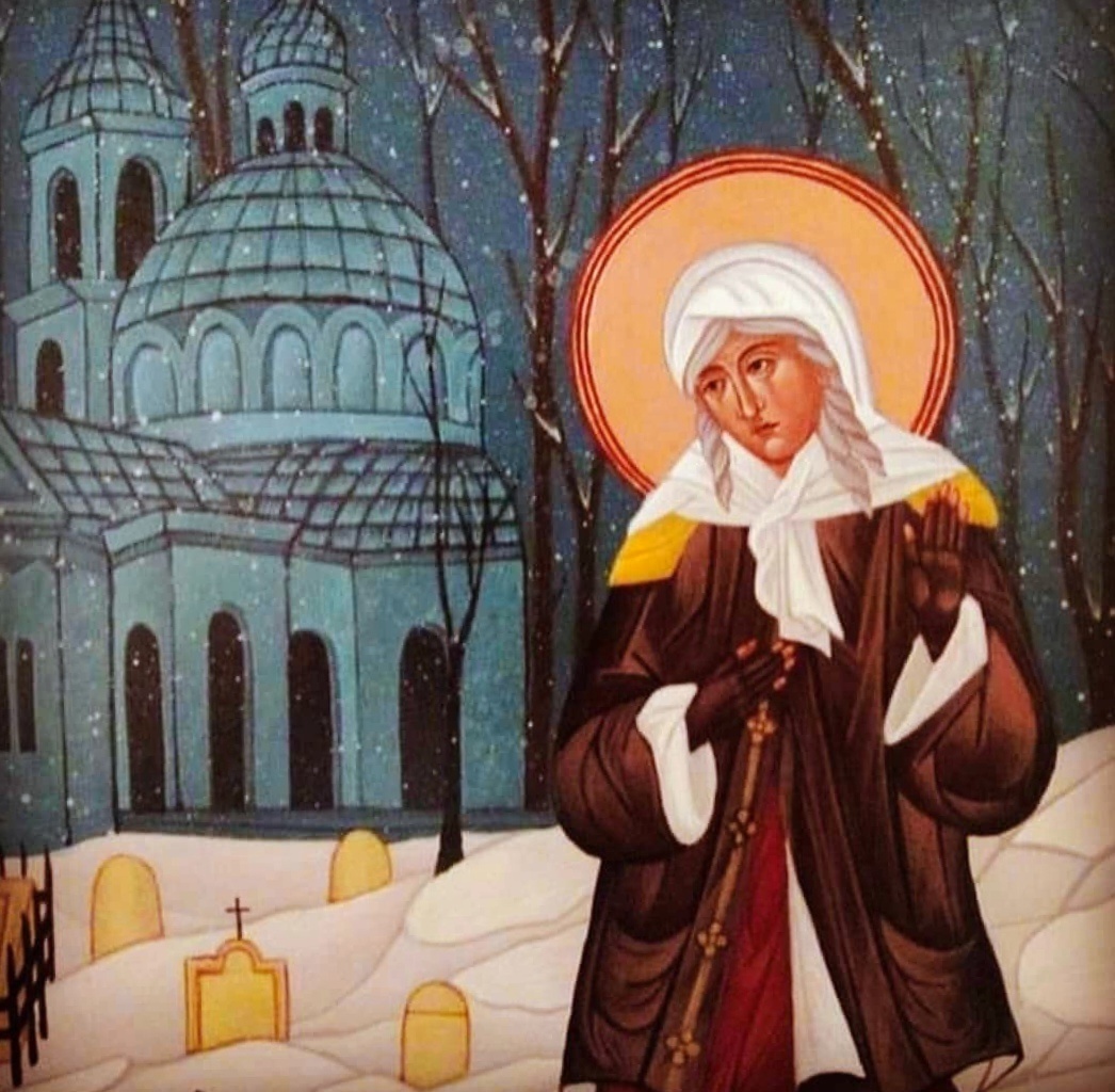 Святая блаженная Ксения Петербургская.