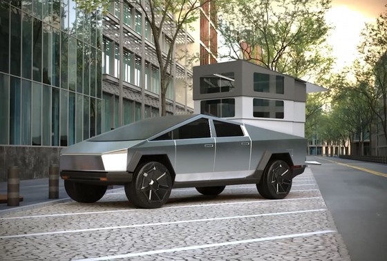    Электропикап Cybertruck