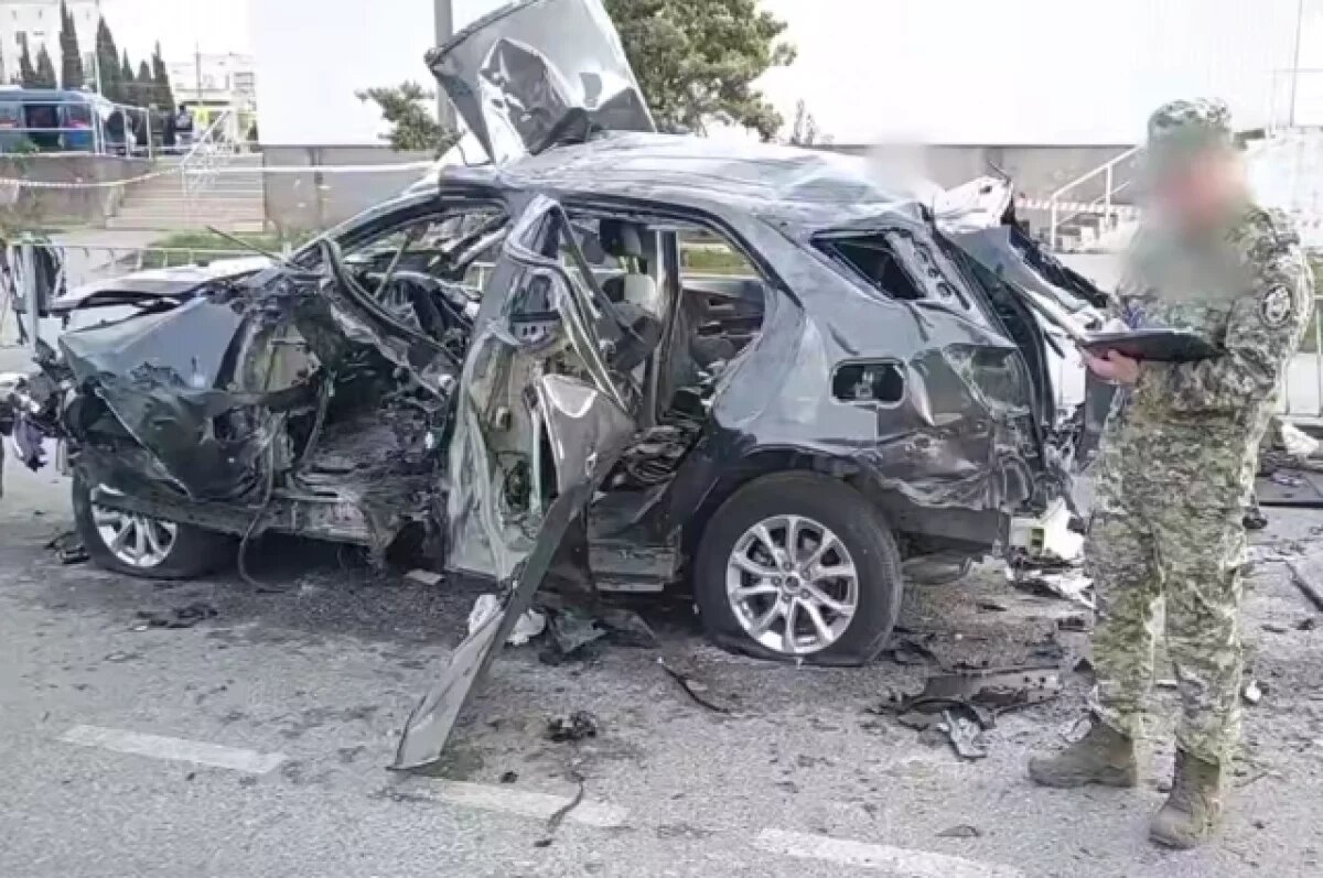    «Ъ»: при подрыве авто в Севастополе погиб офицер ЧФ Валерий Транковский