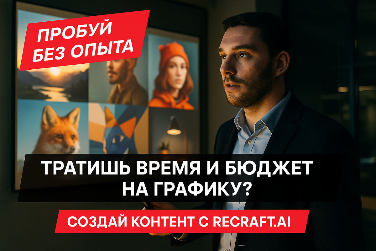 Recraft.ai – это мощная платформа, созданная для генерации уникального визуального контент