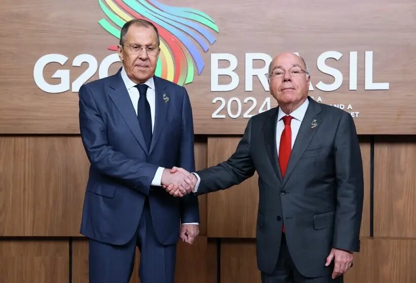  18-19 ноября Лавров возглавит российскую делегацию на саммите G20 в Рио-де-Жанейро   © РИА Новости