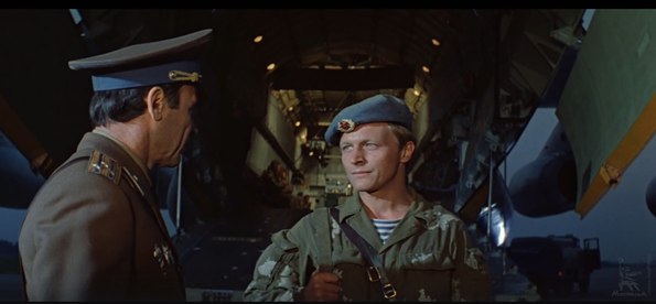 Борис Галкин в роли Гвардии лейтенанта Виктора Тарасова.