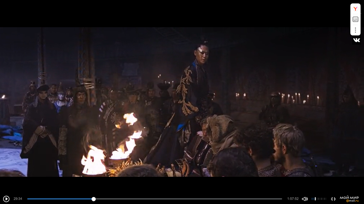 Кадр из фильма "Легенда о Коловрате".