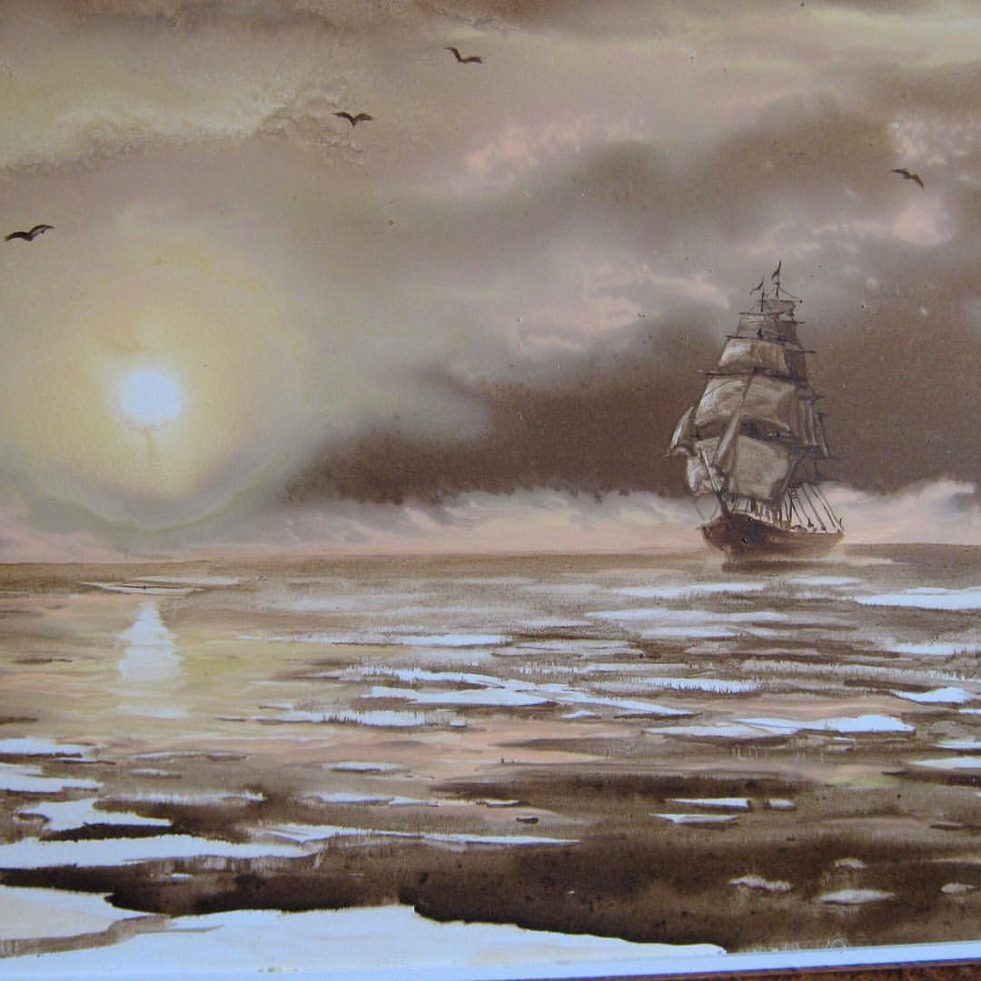 Охотское море. Нефть, нефтепродукты, нефтеотходы и газовый конденсат.