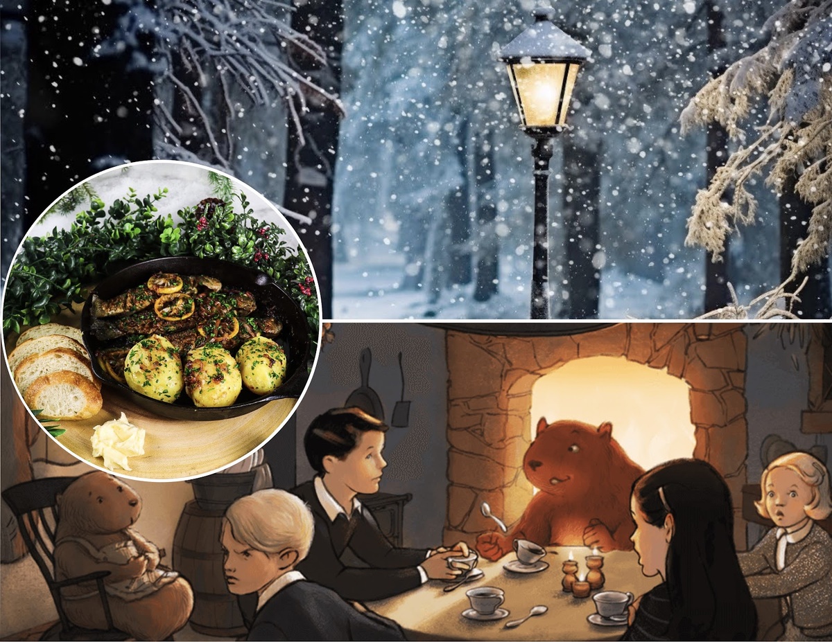 «А что на свете может быть вкуснее, думали ребята, — и я вполне с ними согласен, — речной рыбы, если всего полчаса назад она была выловлена и только минуту назад сошла со сковороды».