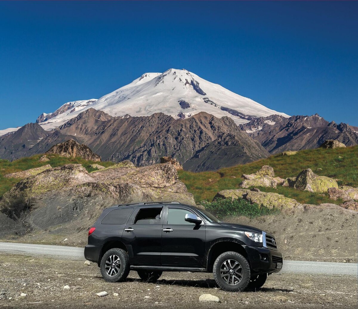 Наш автомобиль на следующий день! 