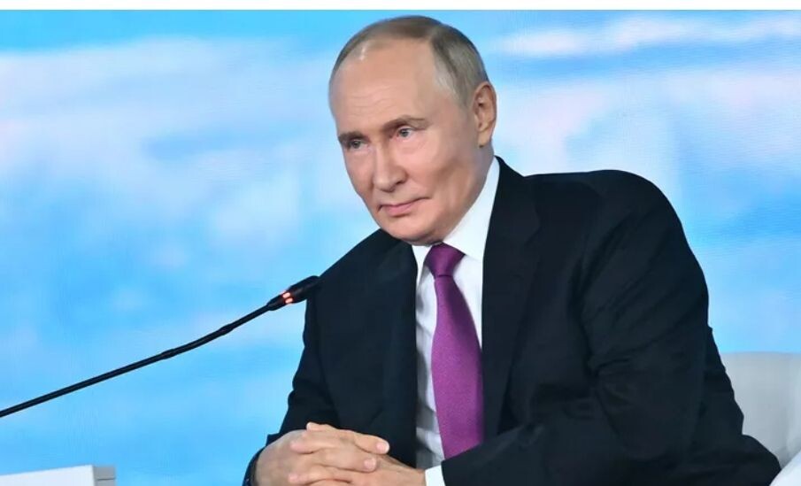     Президент России Владимир Путин. Источник: ria.ru Автор фото: Кристина Кормилицына