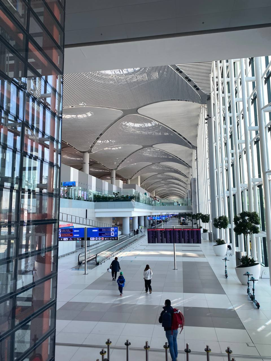 Новый терминал аэропорта СС