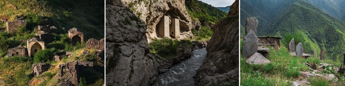 В Цой-Педе расположены 46 объектов культурного наследия различной сохранности: 42 склепа, 2 столпообразных святилища и 2 боевые башни.