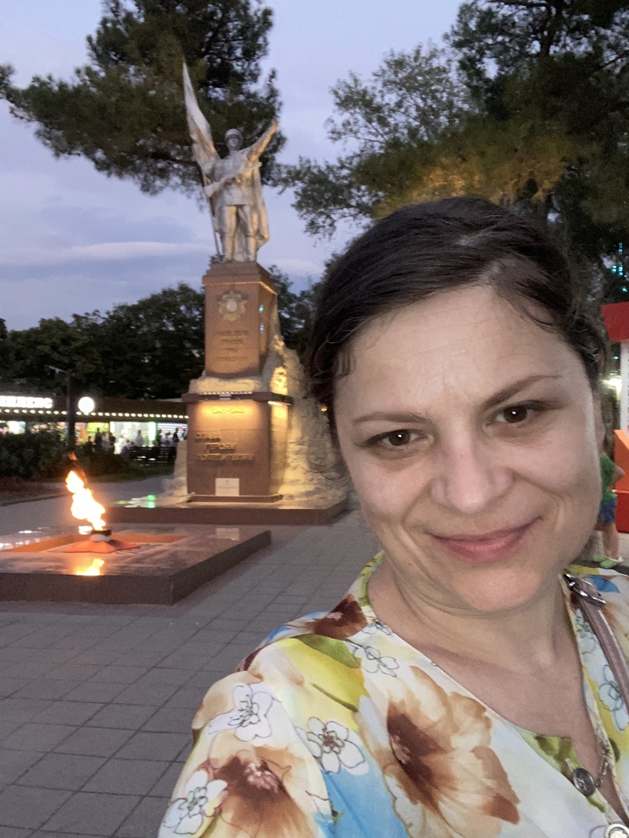 Вечный огонь Геленджика. Август 2024 г.