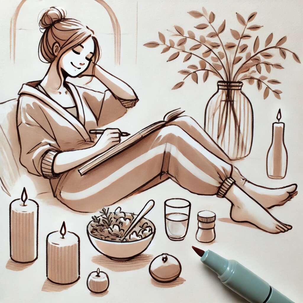 А должен быть уют и покой, гармония и мир в душе - тогда похудение будет приятным побочным эффектом, а не достижением на тропе войны с собственным телом. 