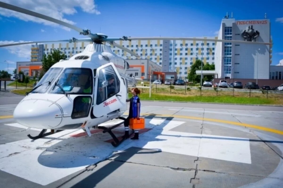    400 раз санавиация спасала жизни волгоградцев в 2024 году