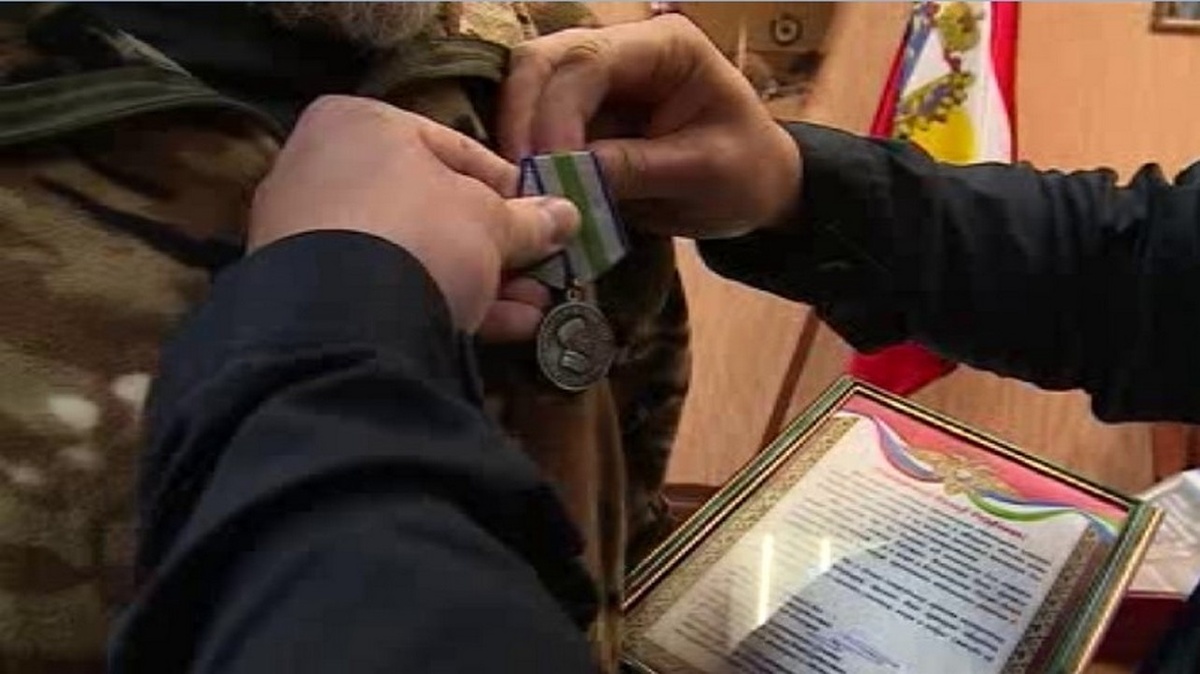    Награды малой родины получили бойцы из Башкортостана, защищающие курское приграничье