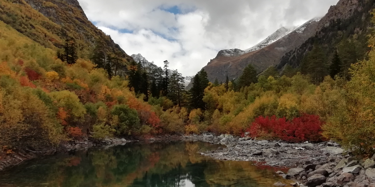 первое озеро