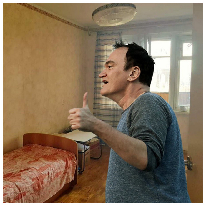 Квентин одобряет пост 