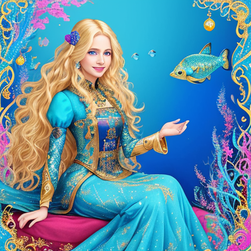 Для заставки я использовала иллюстрацию, созданную нейросетью для онлайн генерации картинок dezgo.com.