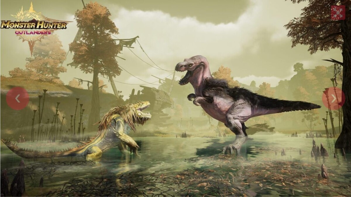    Фото: Capcom / Monster Hunter Outlanders