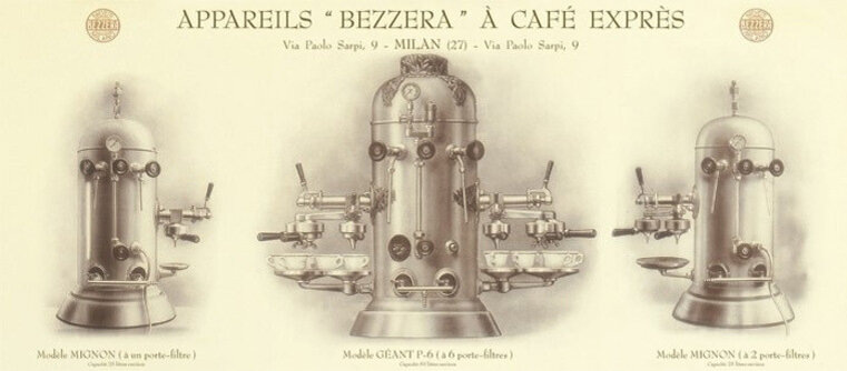 Первая кофемашина