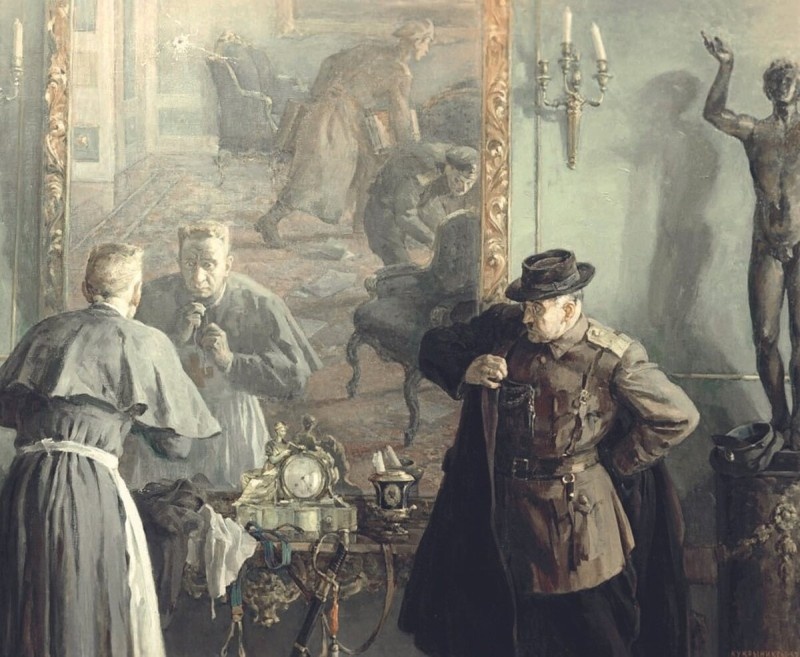 "Последний выход Керенского", Кукрыниксы.