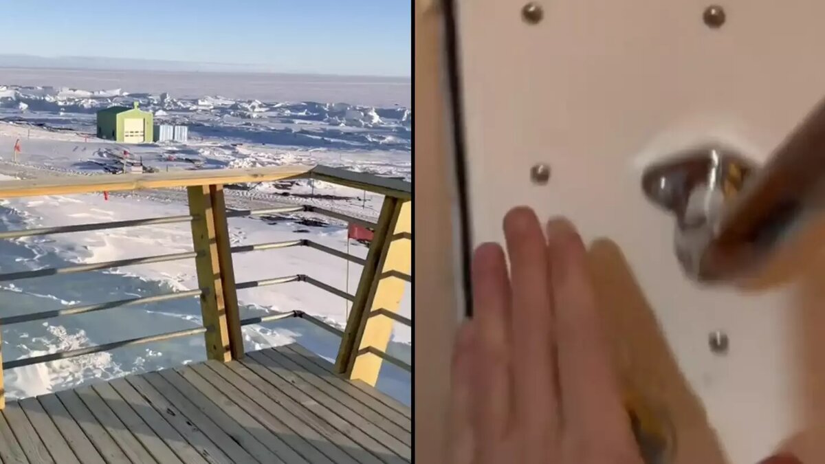 Мэтти К. Джордан показывает своим зрителям, как выглядит жизнь на снежном континенте (TikTok/@Mattykjordan)