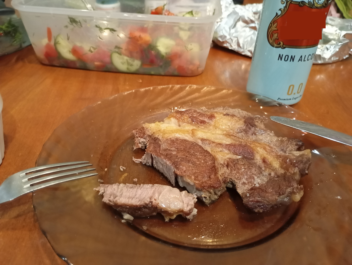 Чак ролл стейк, почти как Рибай, только дешевле