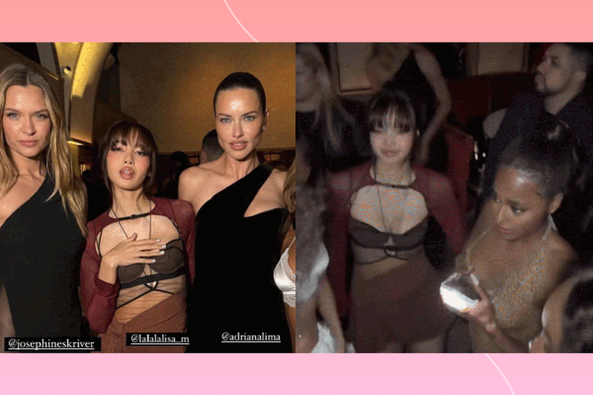     Лиса из BLACKPINK произвела фурор на афтерпати Victoria's Secret