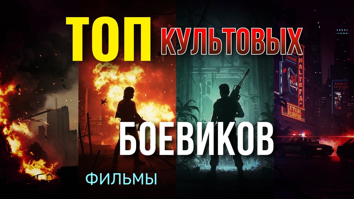 Культовые боевики 80-х и 90-х