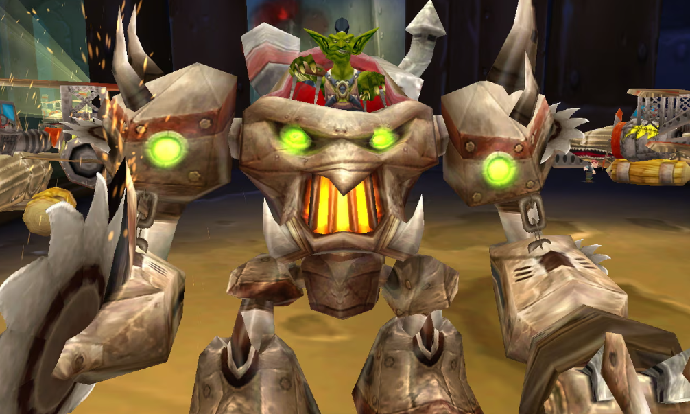 Хватайте свои боевые клинки! … Гоблин-Шреддер в World of Warcraft