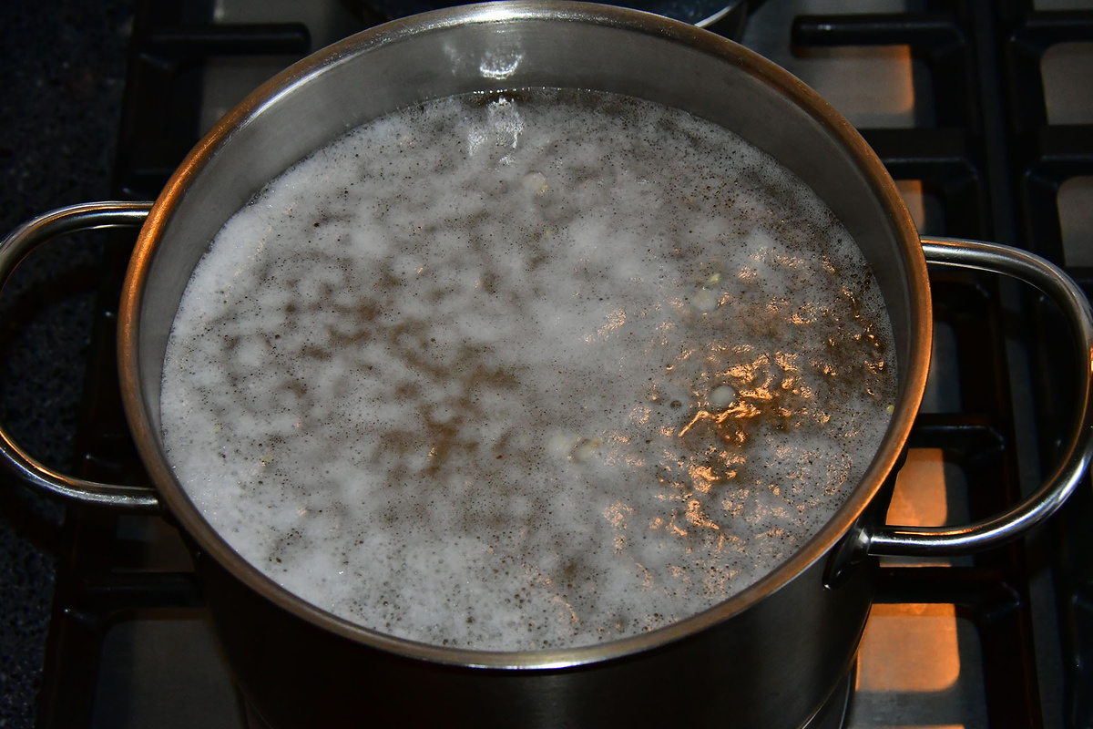 Снимаем пену