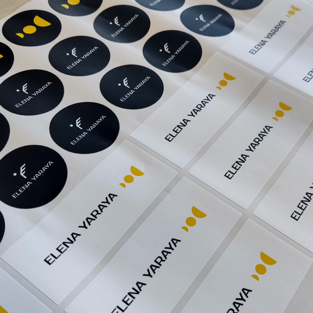 Печать стикеров