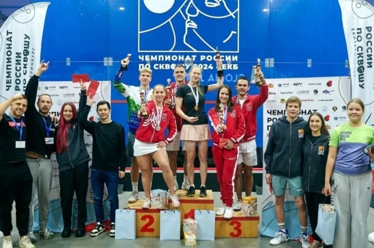    Нижегородцы победили в Чемпионате России по сквошу